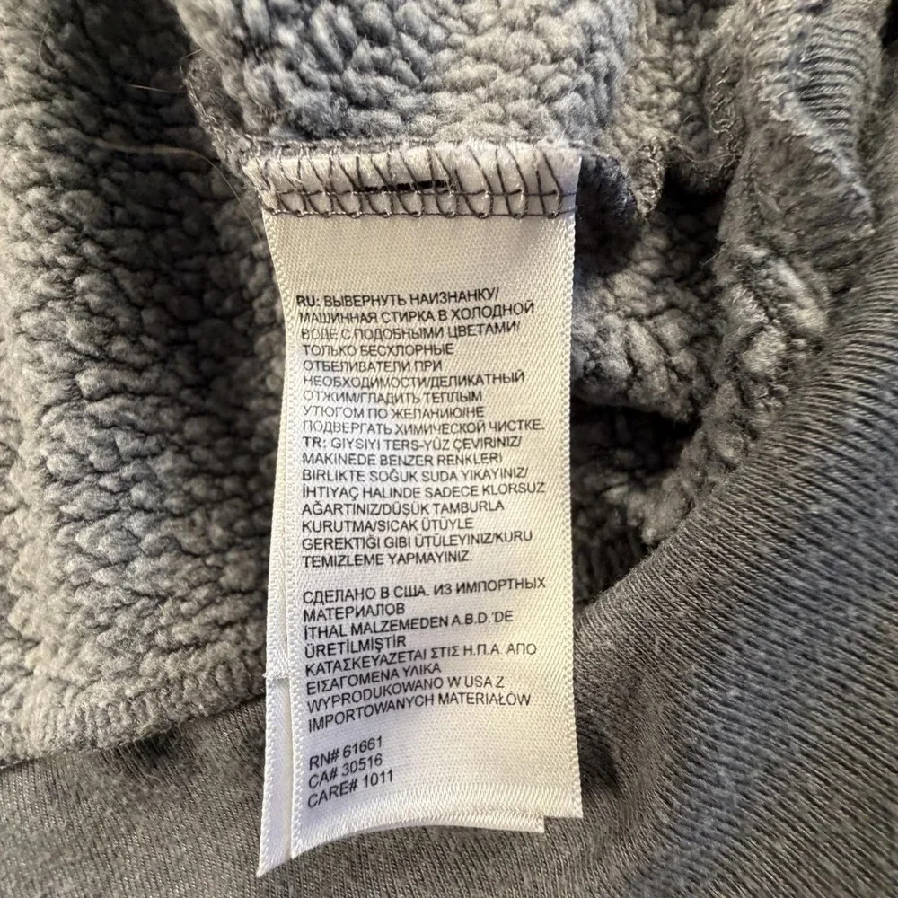 The North Face Mens International Collection Mountain Hoodie Gray Medium 1515